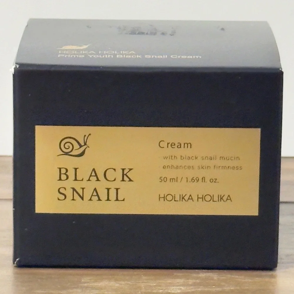 Holika Holika Prime Youth Black Snail Face Cream 50ml 1.69oz Anti-Aging NEW